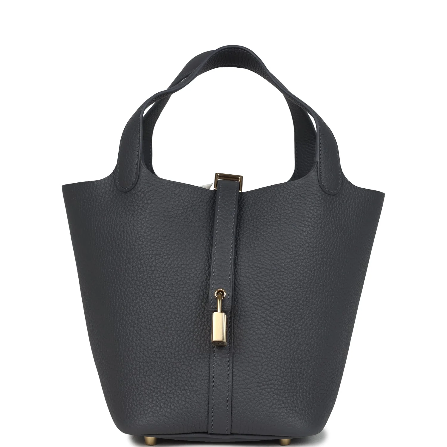 Hermes Picotin Lock 18 Ardoise Clemence Permabrass Hardware