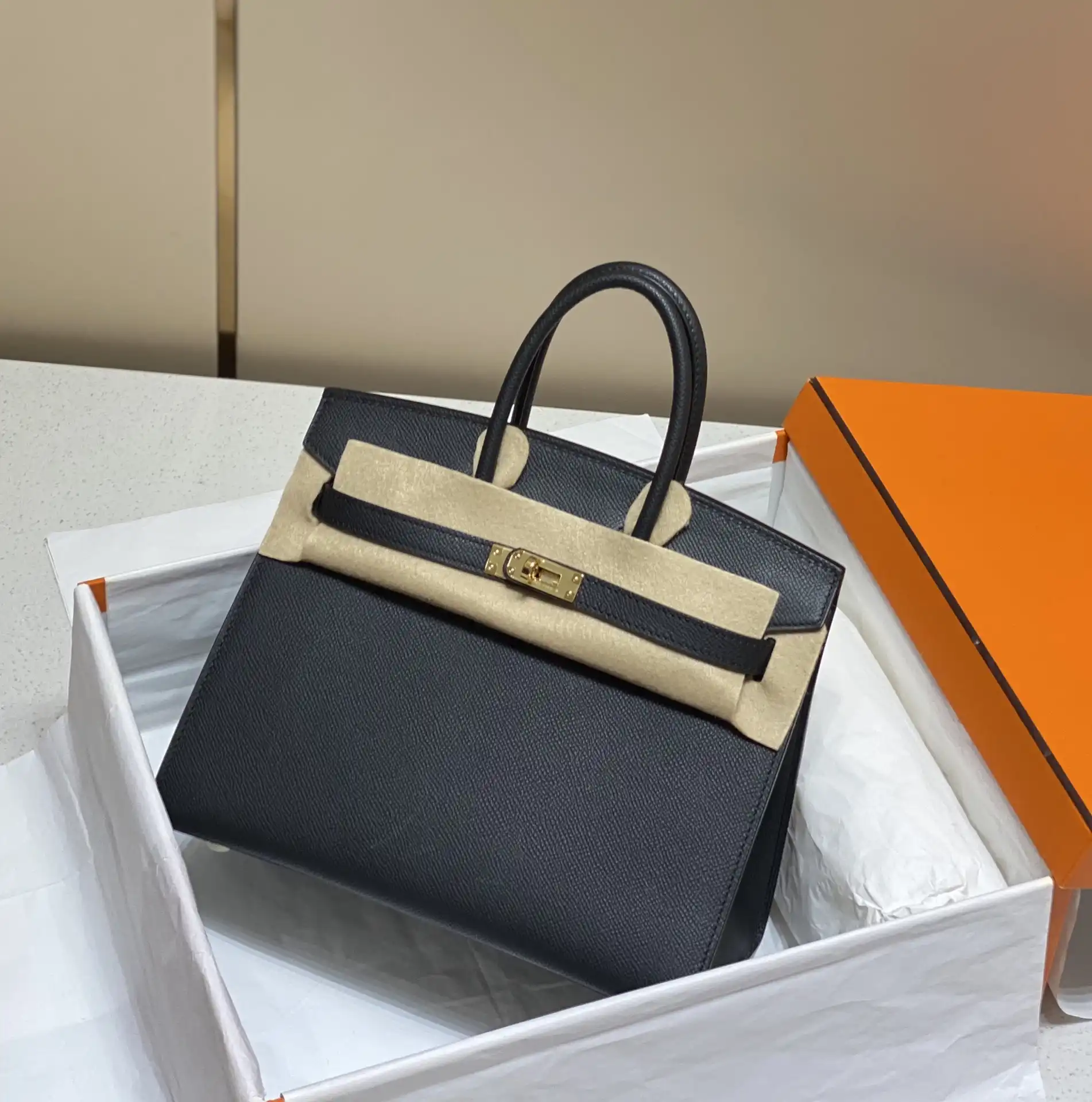 Epsom Birkin 25 - Artisantouchss