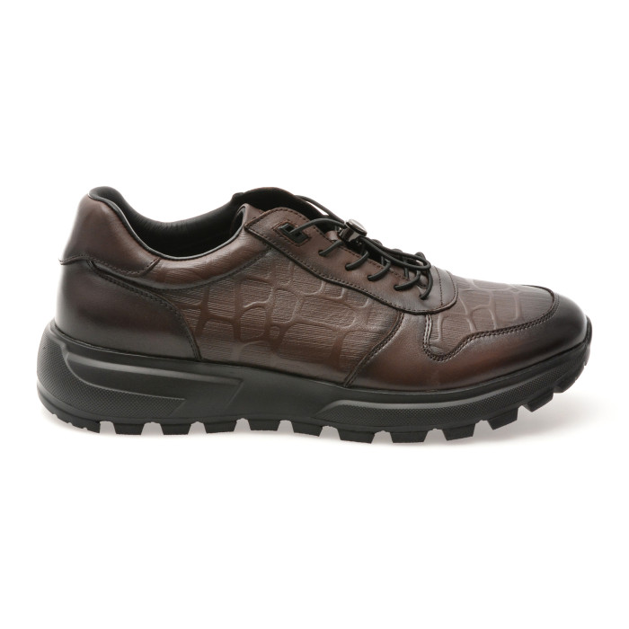 Pantofi sport EPICA maro, 9750, din piele naturala