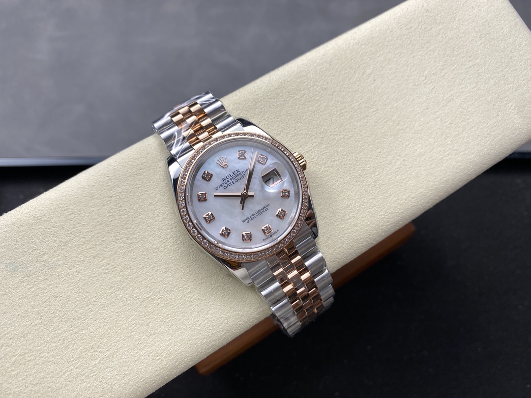 Rolex Datejust 126231 0021 Mother-of-Pearl Dial 36mm Jubilee Bracelet
