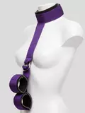 Purple Reins Collar-to-Wrist Restraint