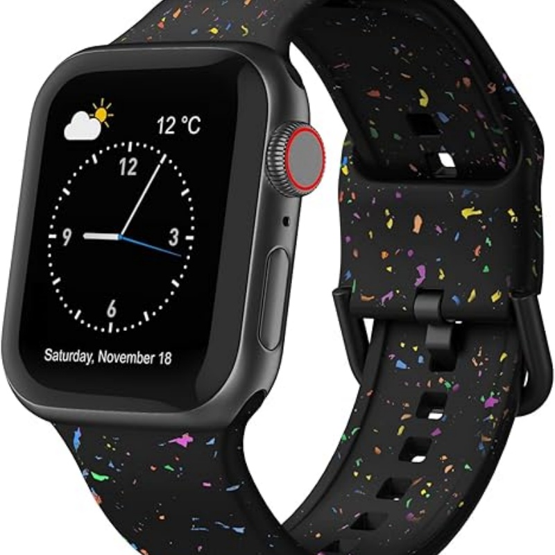 STRAPTIQUE Sport Band Compatible with Apple Watch Bands