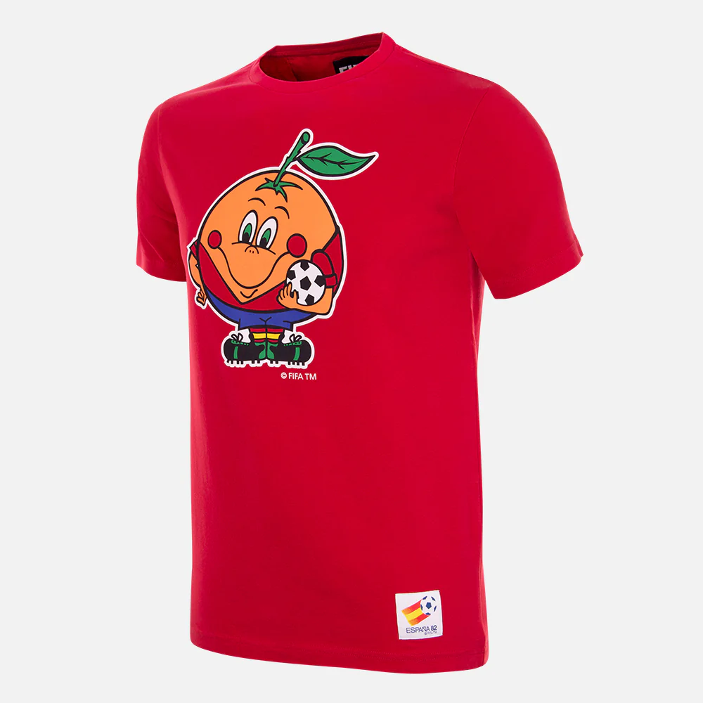 Spain 1982 World Cup Naranjito Mascot T-Shirt