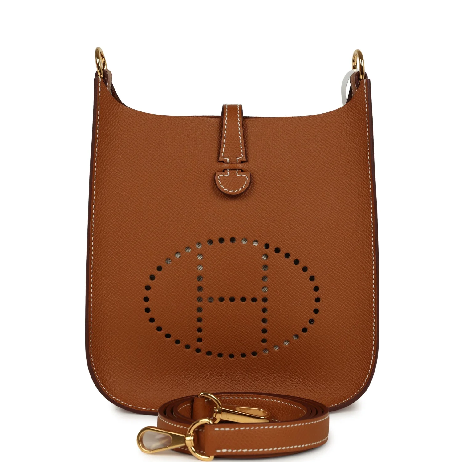 Hermes Evelyne Sellier TPM Gold Epsom Gold Hardware