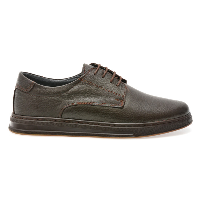 Pantofi  BITE THE BULLET maro, RZ001, din piele naturala
