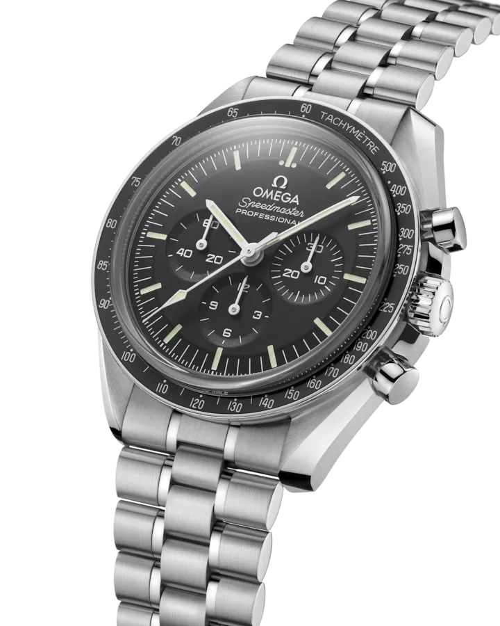 OMEGA SPEEDMASTER MOONWATCH PROFESSIONAL 42 MM, STEEL ON STEEL