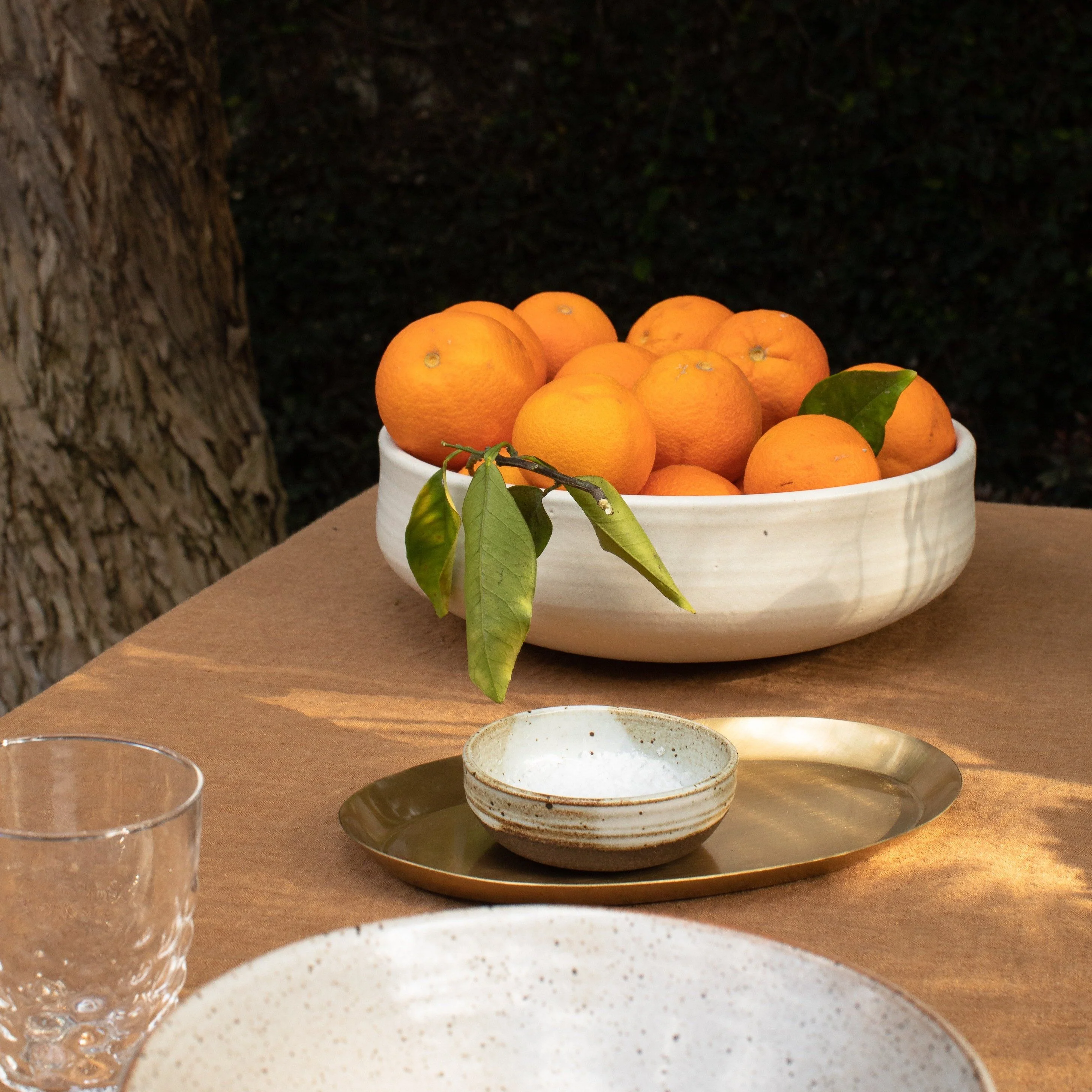 Brass Oval Tray