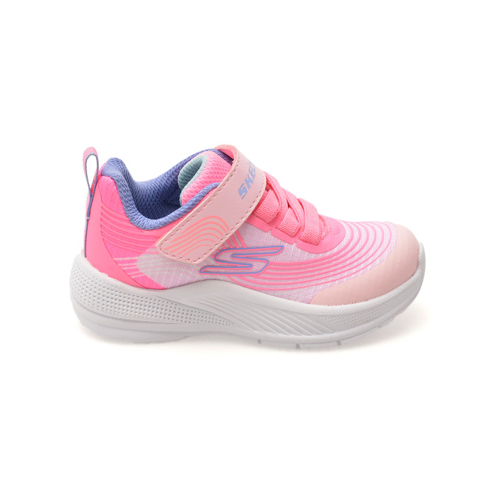 Pantofi sport SKECHERS roz, MICROSPEC ADVANCE, din material textil