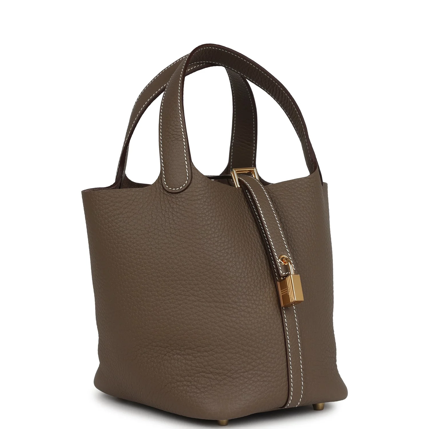 Hermes Picotin Lock 18 Etoupe Clemence Gold Hardware