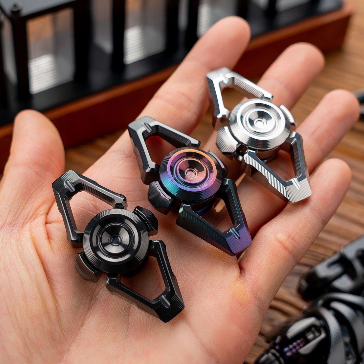 WANWU Bar Skylines Fidget Spinner