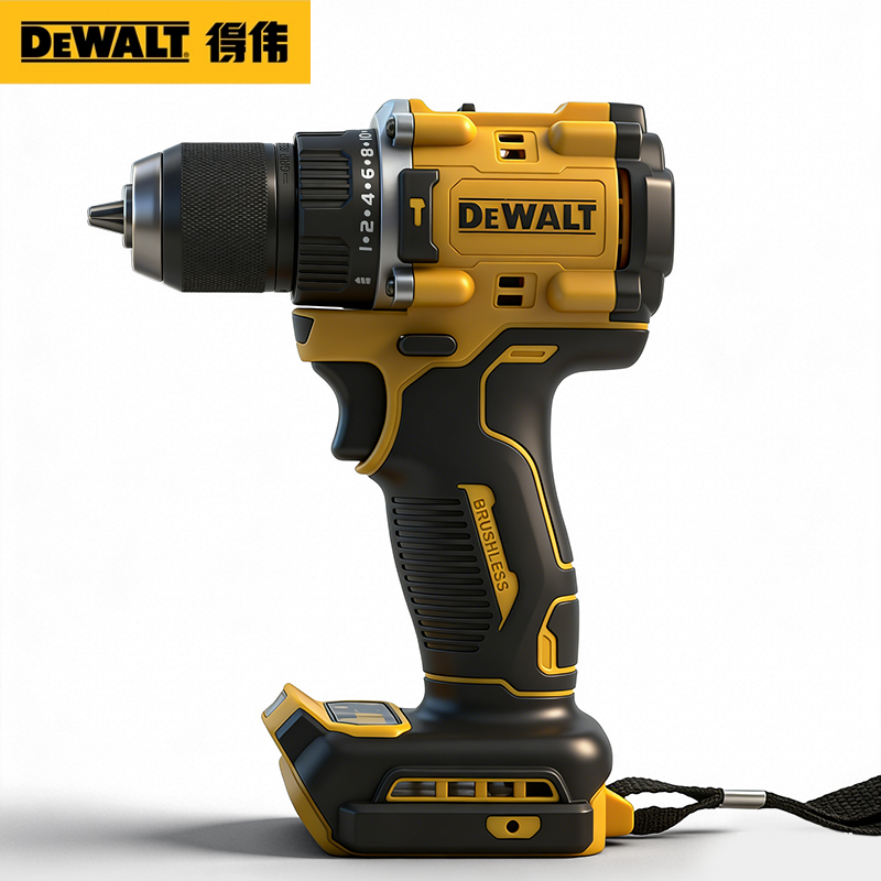 Dewalt DCD805 Brushless Motor Impact Drill 20V Li-ion Battery 500W 90Nm Max Torque Variable Speed