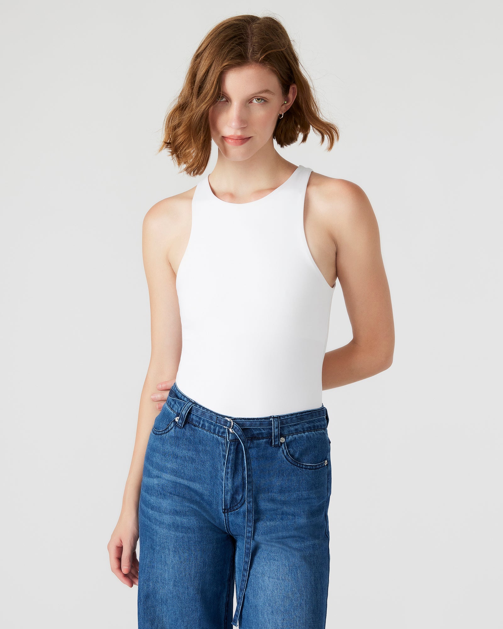 Nico Bodysuit White