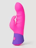 Rave Bunny Pink Textured Mini G-Spot Rabbit Vibrator