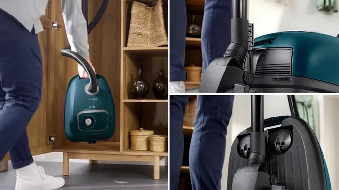 BOSCH - Aspirapolvere a traino SERIE 4 PROFAMILY-Blu