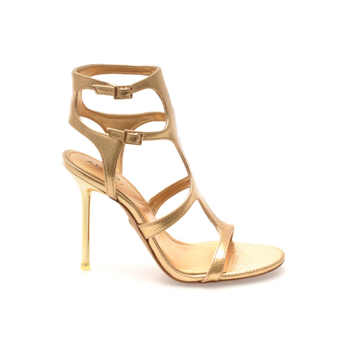 Sandale elegante ALDO aurii, QUINTINA 711, din piele ecologica