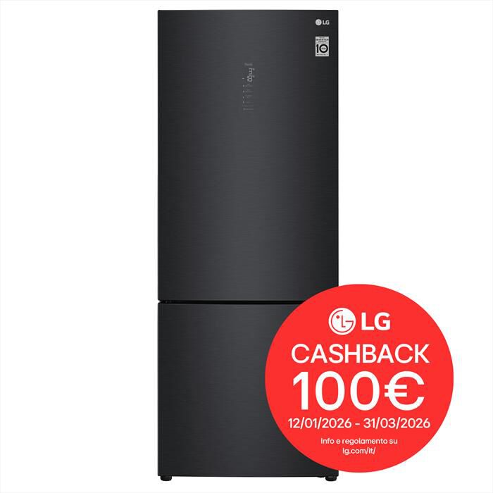 LG - Frigorifero combinato GBB569MCAMN.AMCQEUT Classe E-Nero