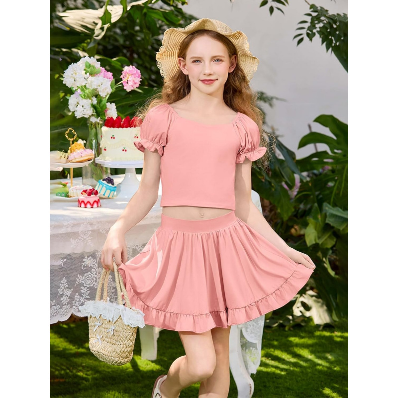 Girls Skirt Set