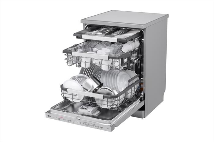 LG - Lavastoviglie DF587HVS Classe A 14 coperti-Argento