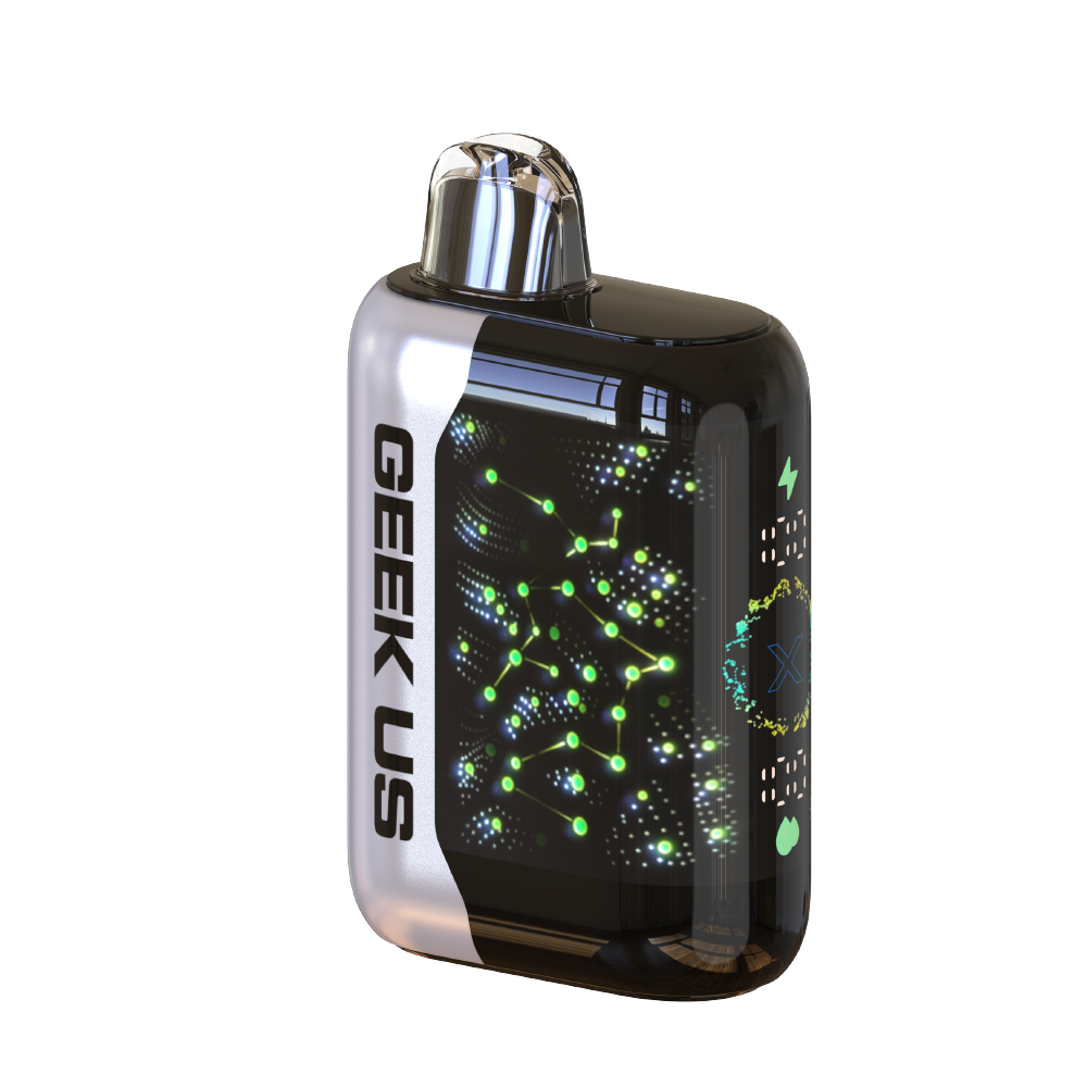 BANG x GEEK US 40000 Puffs | Sigaretta Elettronica con Schermo 3D e Aria Regolabile