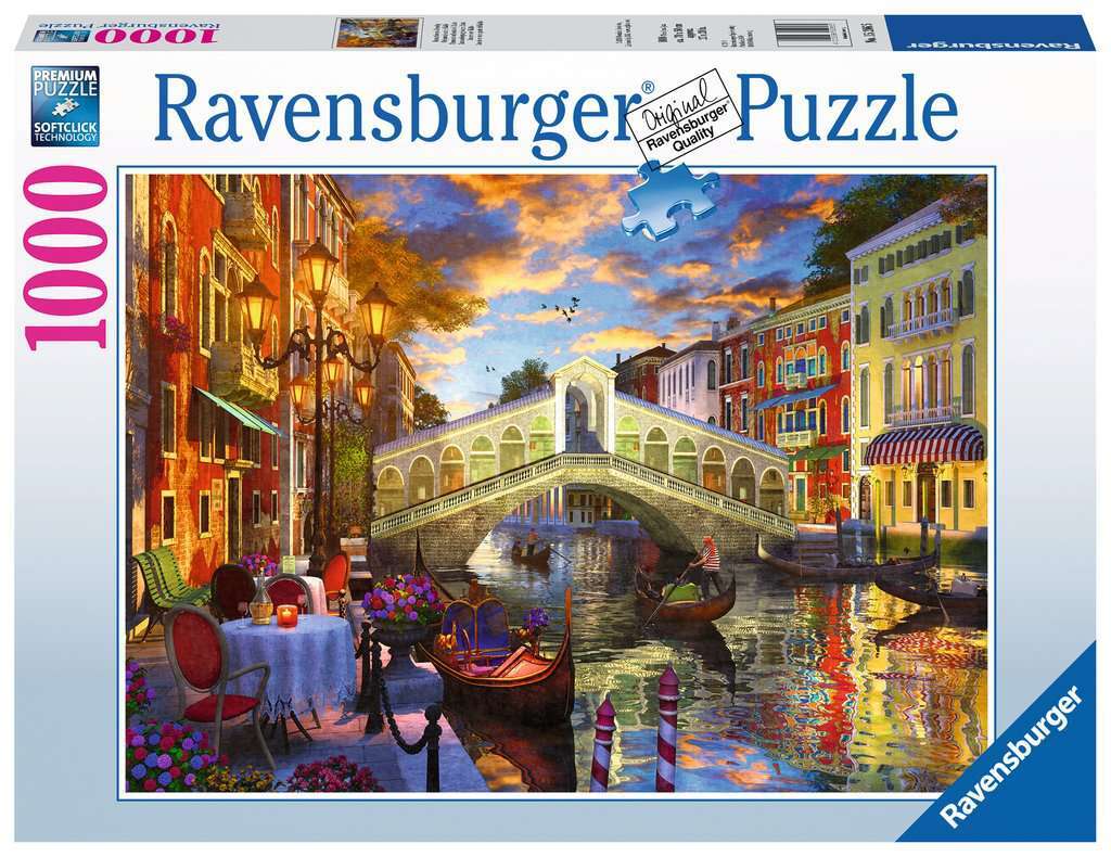 Sunset Over Rialto 1000 Piece Puzzle