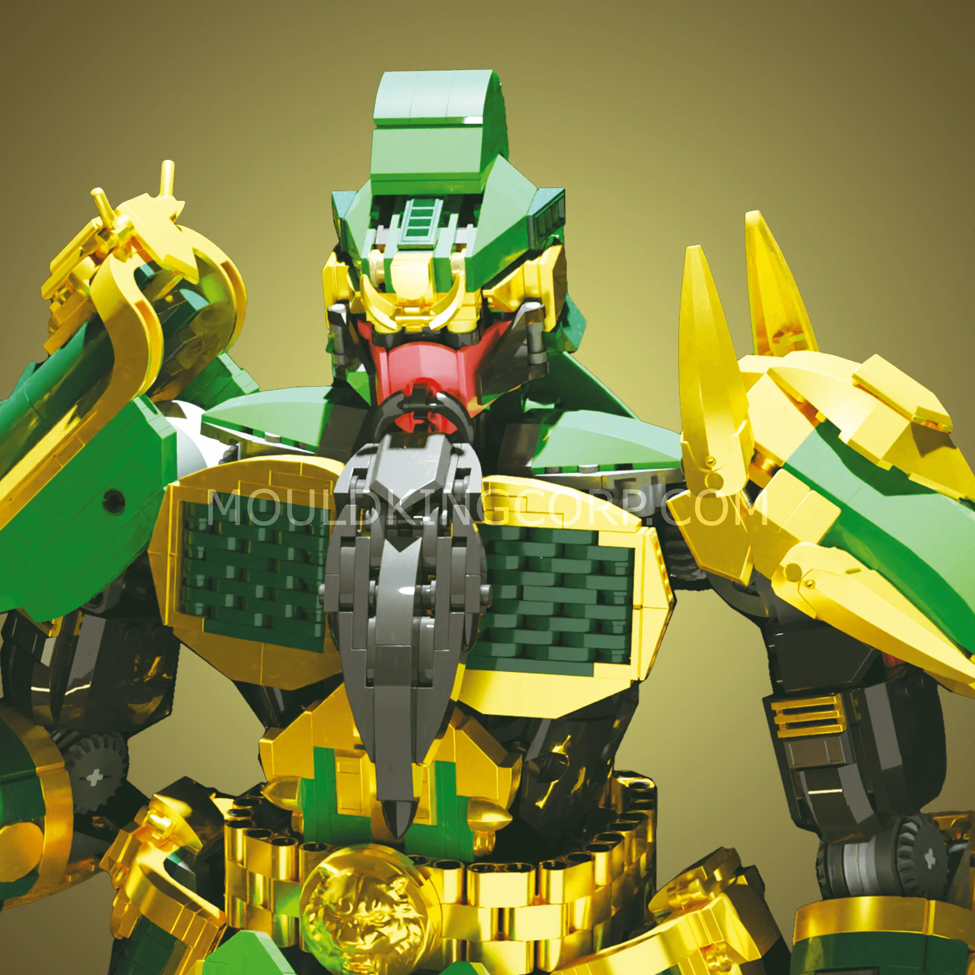 Mould King 93001 Guan Yu Legendary General Building Set