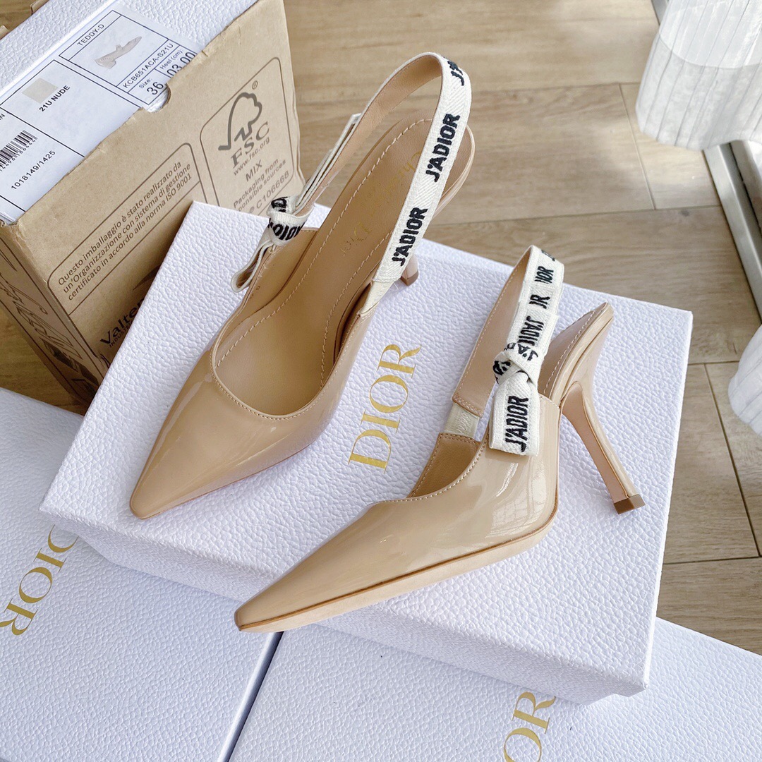 Dior J'Adior Slingback Pumps Size 35-41 3-Color