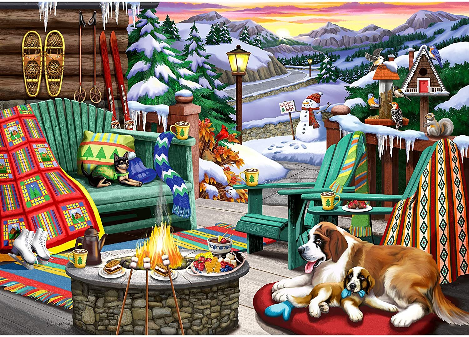 Après All Day 500 Piece Large Format Puzzle