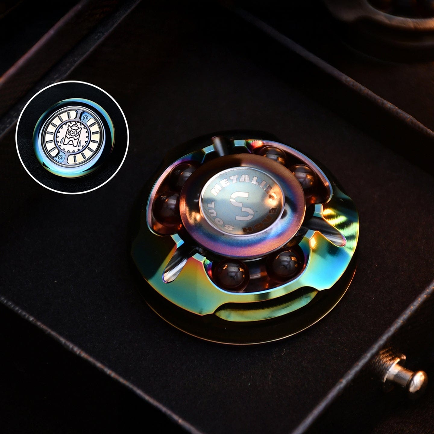 METILIS Thousance Falcon LITE Fidget Spinner Ratchet Coin