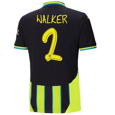#2 Walker Manchester City Away Jersey 2024/2025