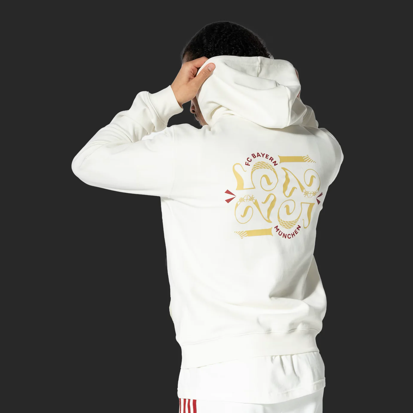 Bayern Munich Hoodie 125th Anniversary - Beige