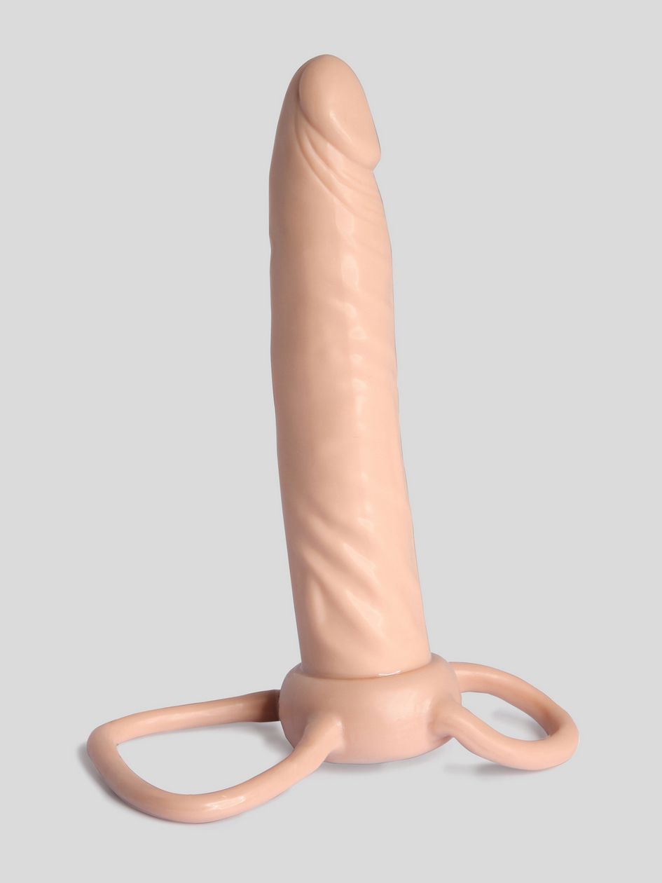 Anal Special Double Penetration Strap-On Cock Ring 5 Inch