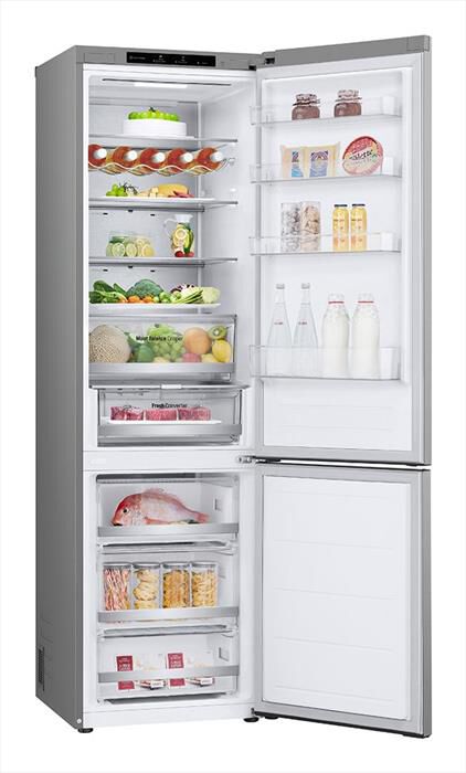 LG - Frigorifero combinato GBV5240APY Classe A 387lt-Acciaio inox