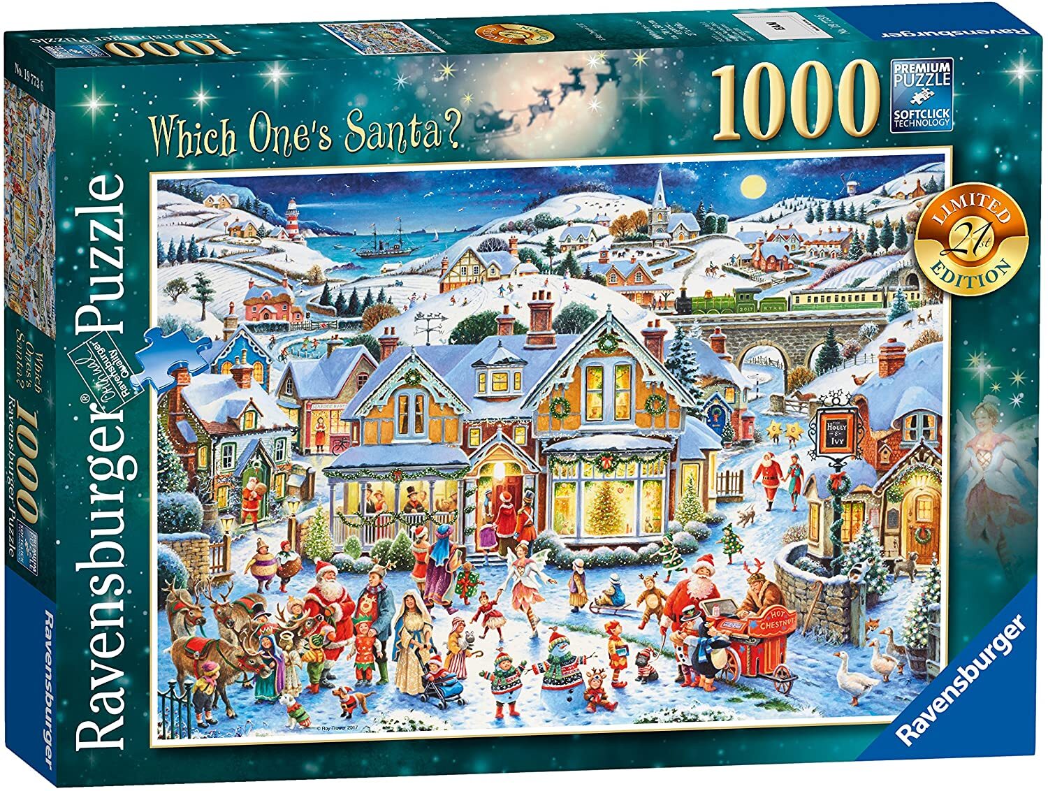 Which One’s Santa 21st Limited Edition 1000 Piece Puzzle