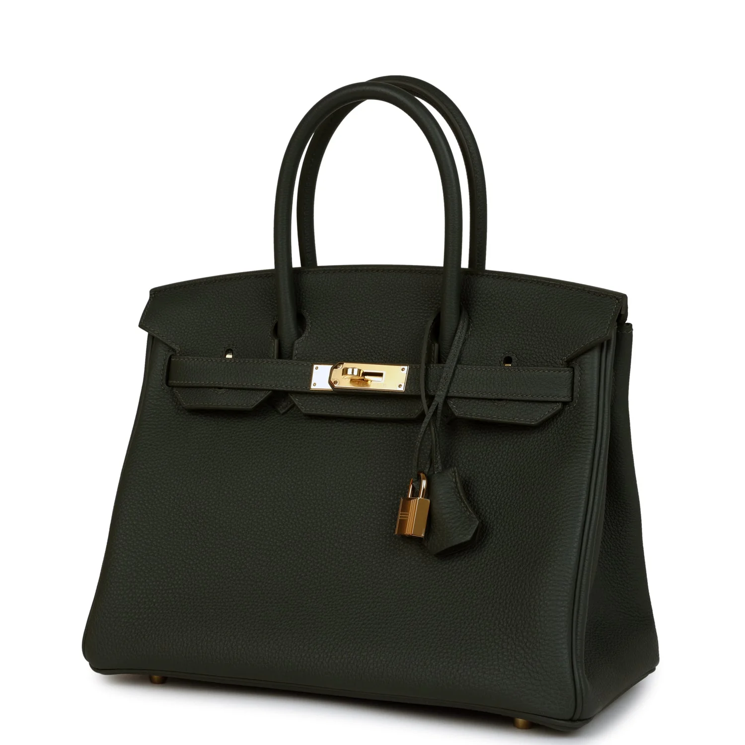 Hermes Birkin 30 Vert Mangrove Togo Gold Hardware
