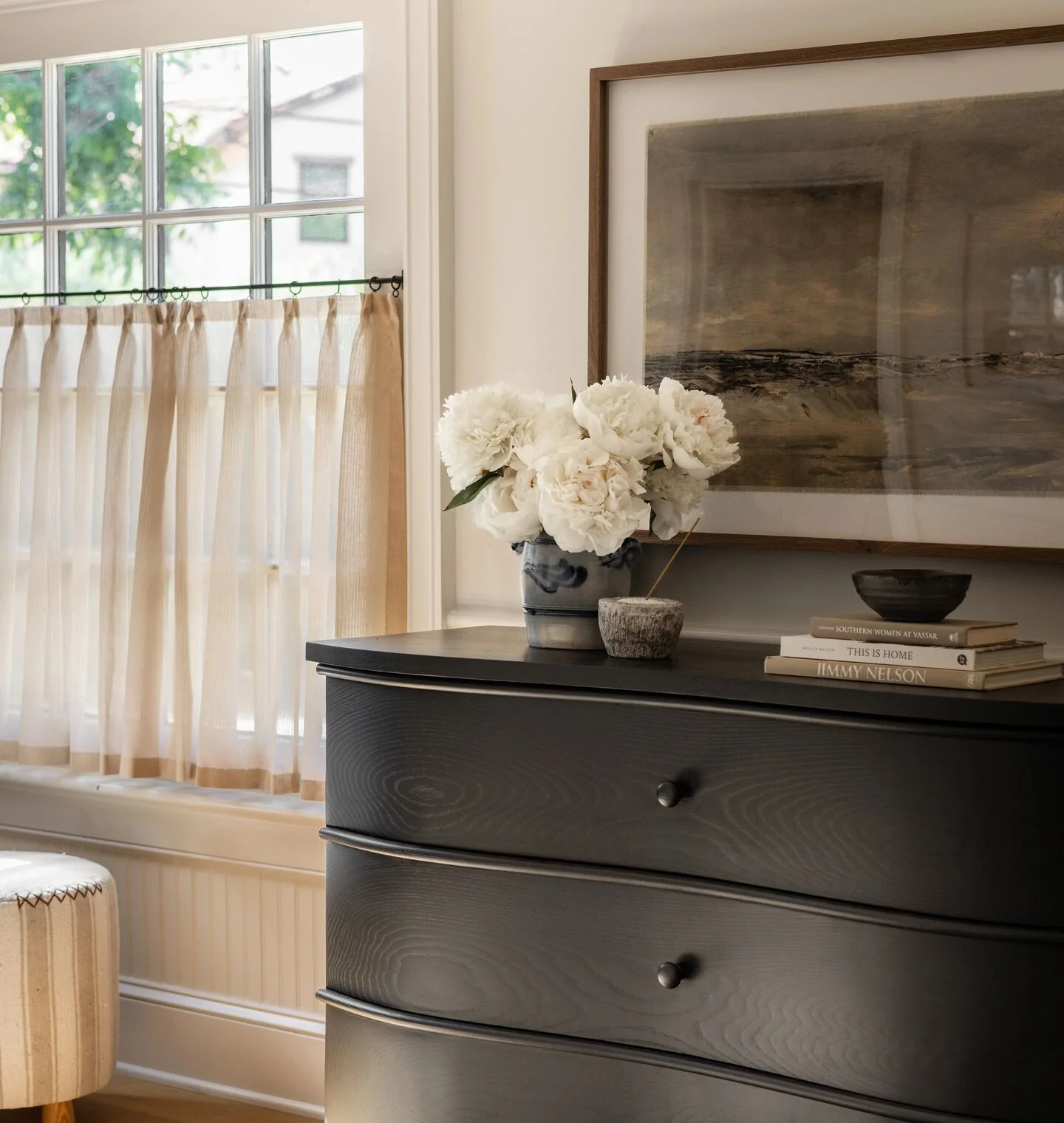Triple Pinch Pleat Cafe Curtains
