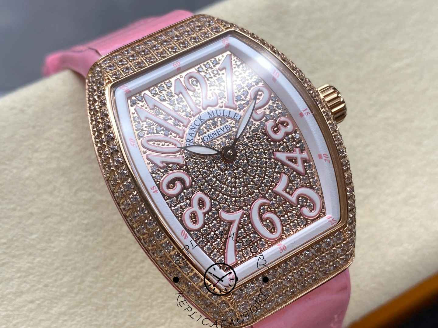 1:1 Clone Franck Muller Vanguard Lady Watch V 32 SC AT FO D CD AC RS AC