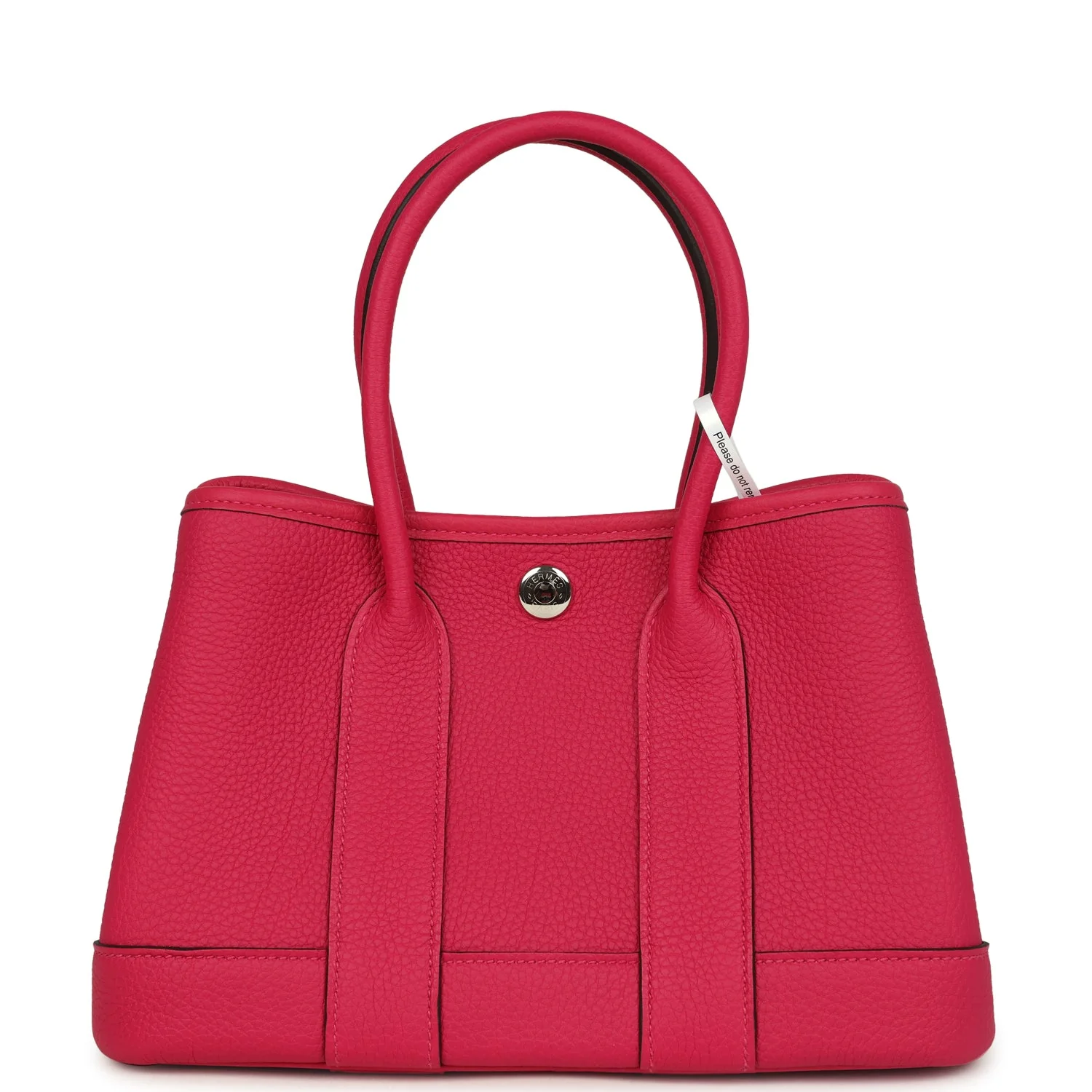 Hermes Garden Party Neo 23 Rose Mexico Negonda Palladium Hardware