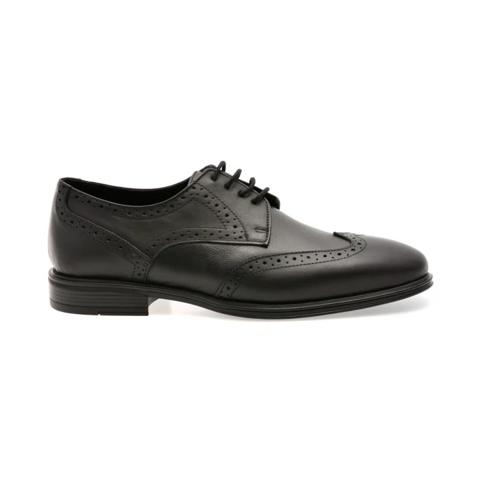 Pantofi eleganti OTTER negri, 400304, din piele naturala