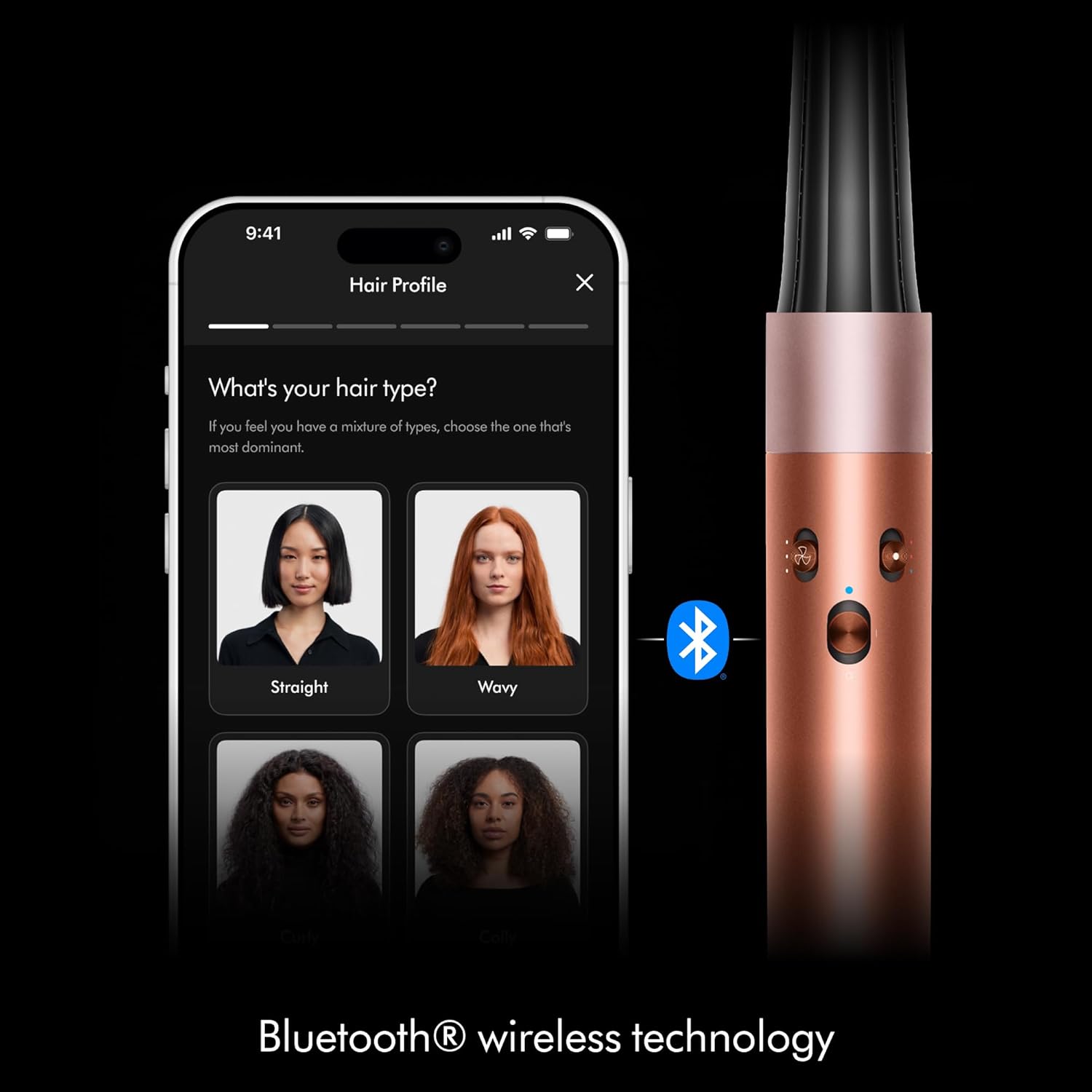 💥 Special offer💥Airwrap i.d.™ Multi-Styler, Allure Winner, Bluetooth Connected, No Heat Damage, 6-in-1 Versatility, Intelligent Hair Styler