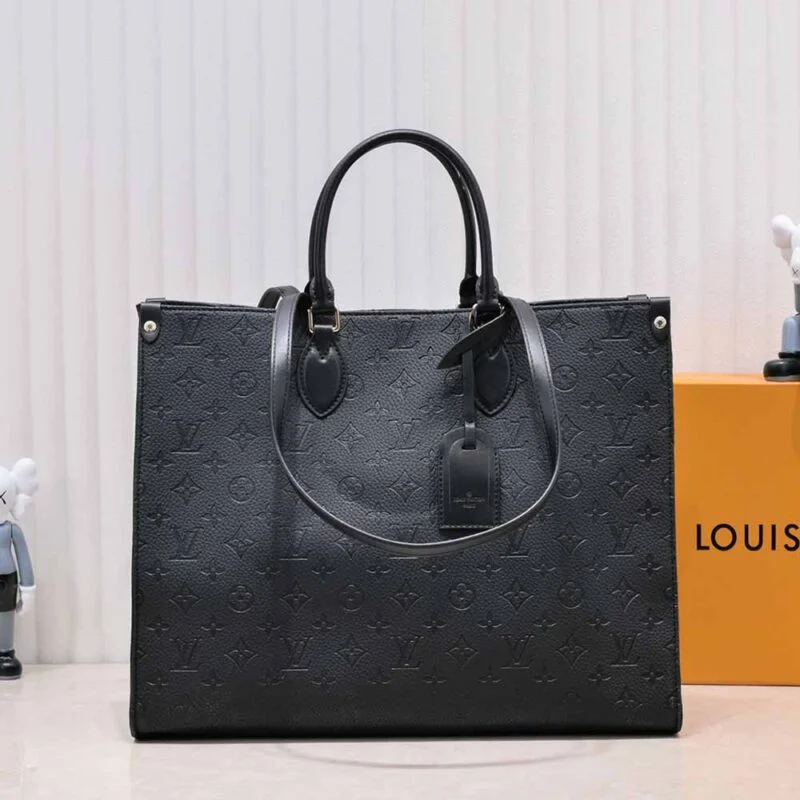 Louis Vuitton Onthego Gm-M45320 41Cm Blk/Blue/Red