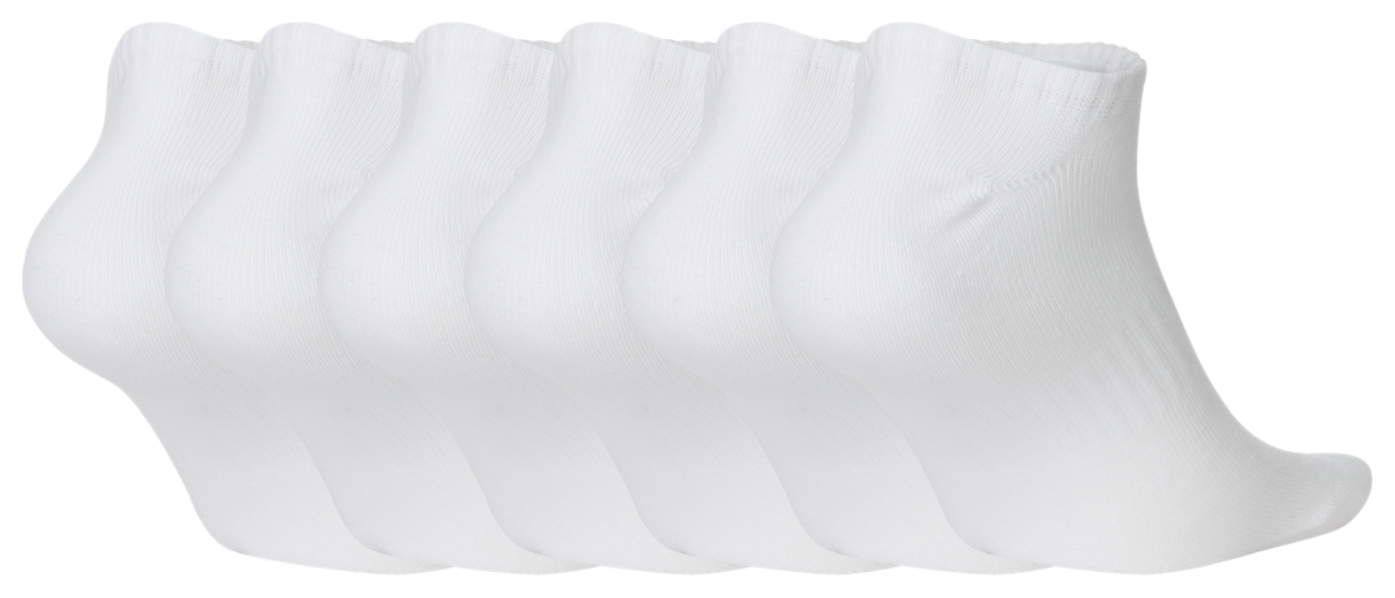 Nike Everyday Lightweight No Show Socks 6PK