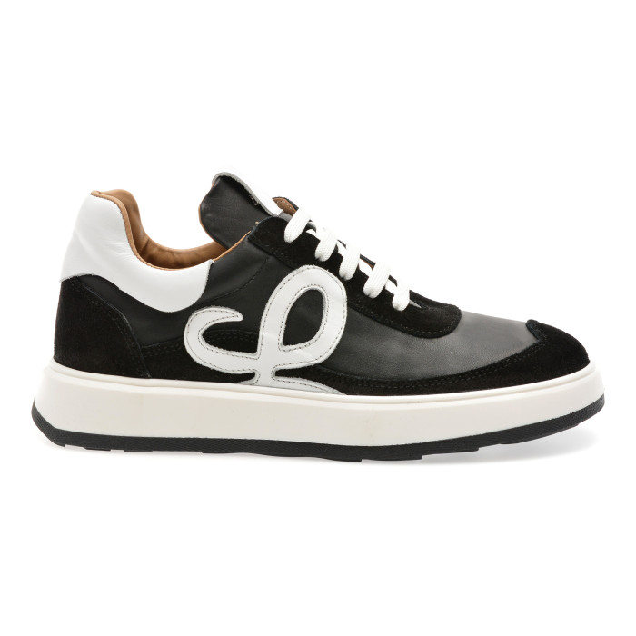 Pantofi sport FLAVIA PASSINI alb-negru, N21, din piele naturala
