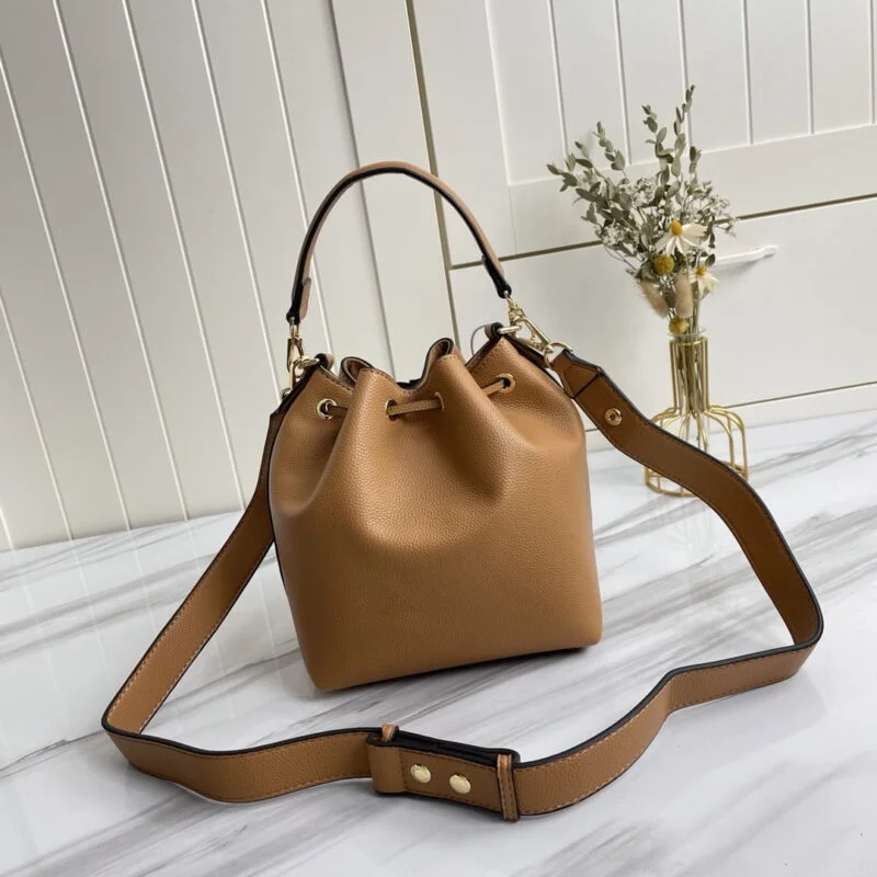 Louis Vuitton Lockme Bucket Black/Brown/Grey
