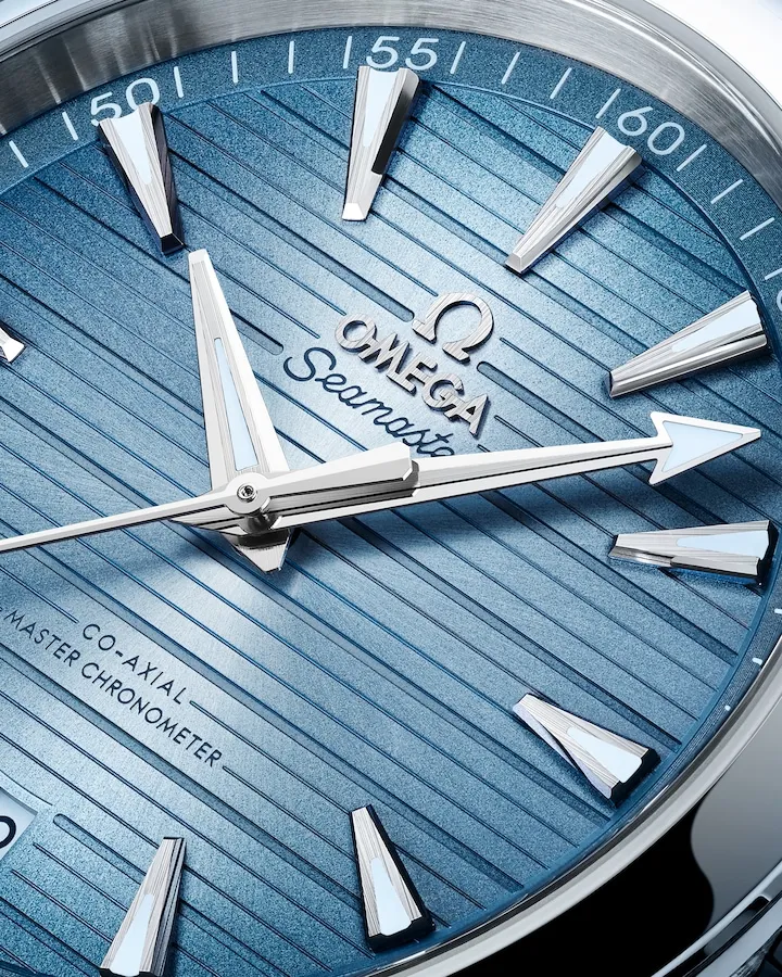 OMEGA SEAMASTER AQUA TERRA 150M 41 MM, STEEL ON STEEL