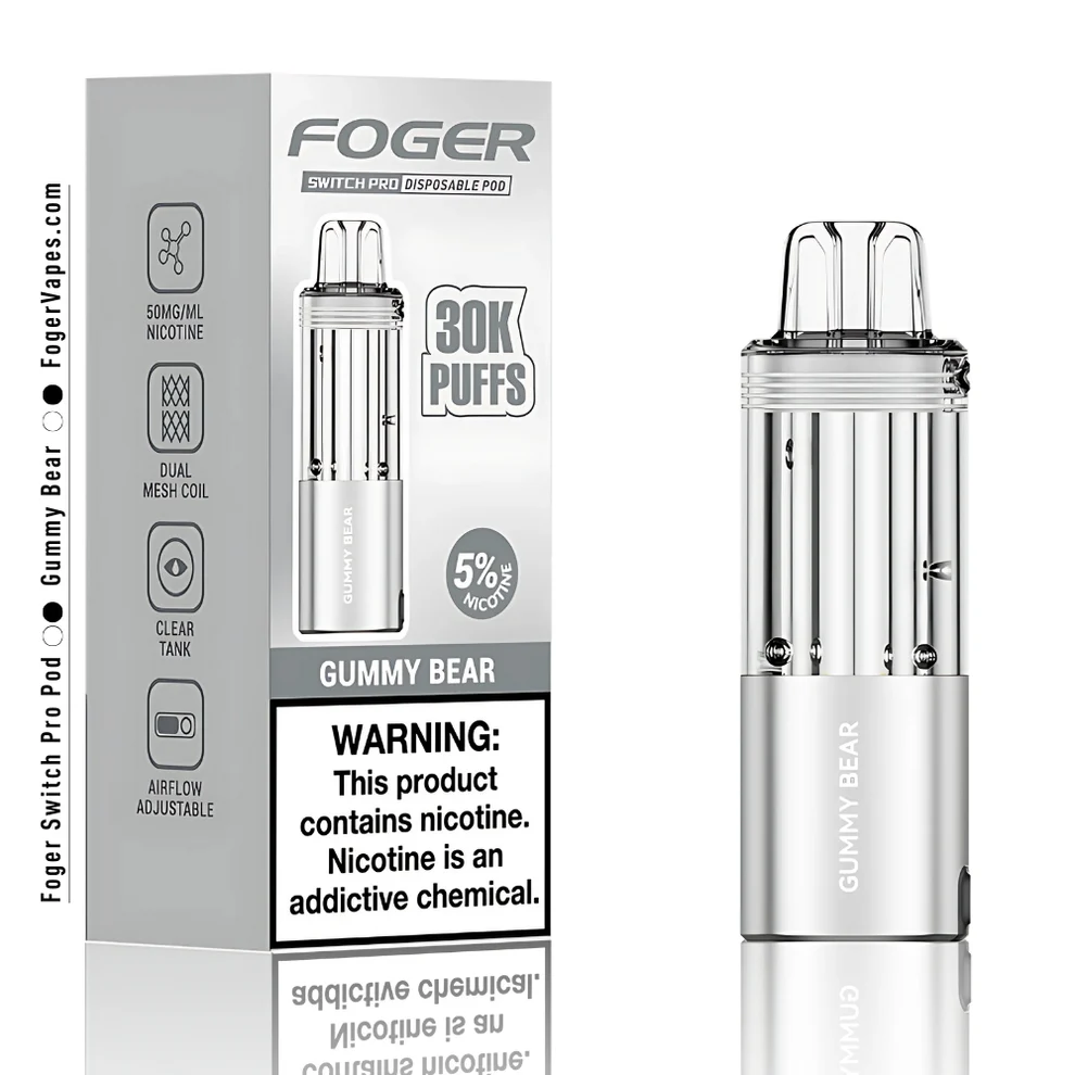Gummy Bear Foger Switch Pro Pod 30K Puffs