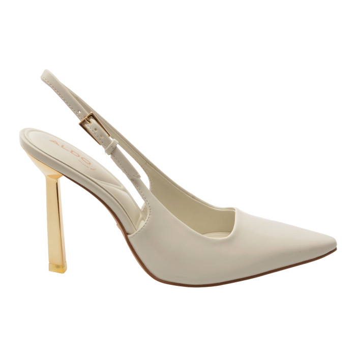 Pantofi eleganti ALDO albi, MARYSA 121, din piele ecologica