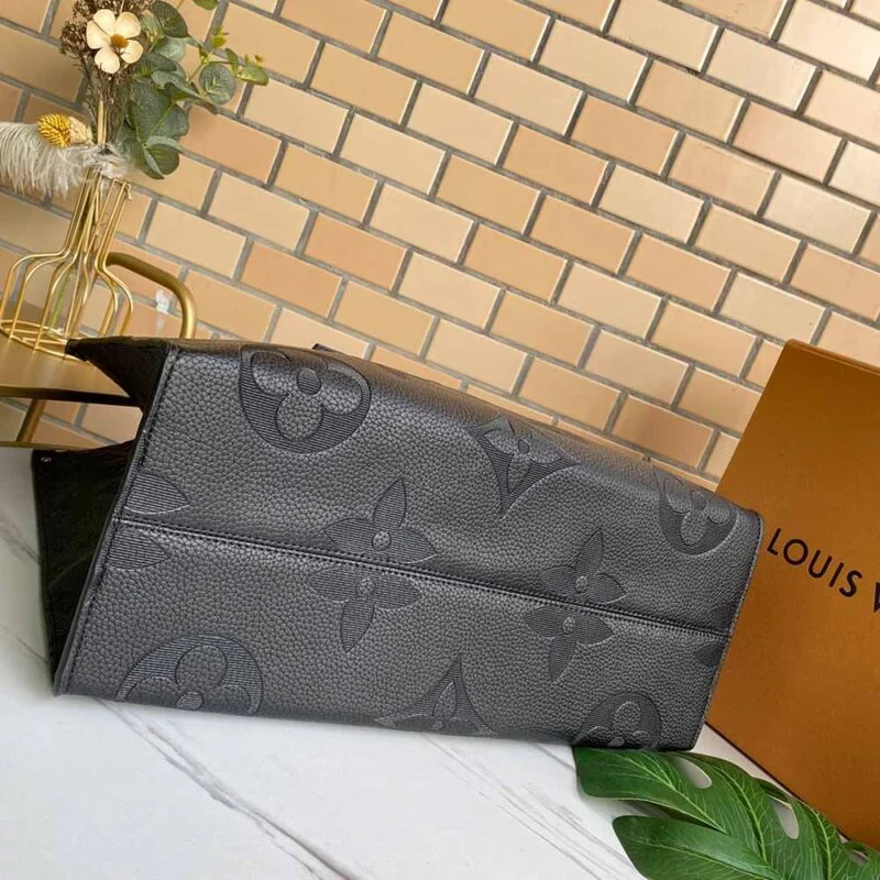Louis Vuitton Onthego Gm-M45320 41Cm Blk/Blue/Red