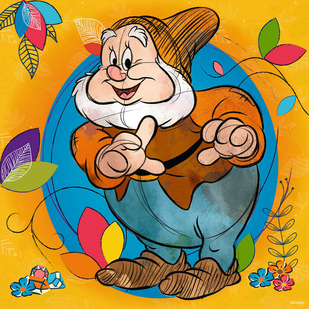 The Seven Dwarfs: Happy 500 Piece Puzzle