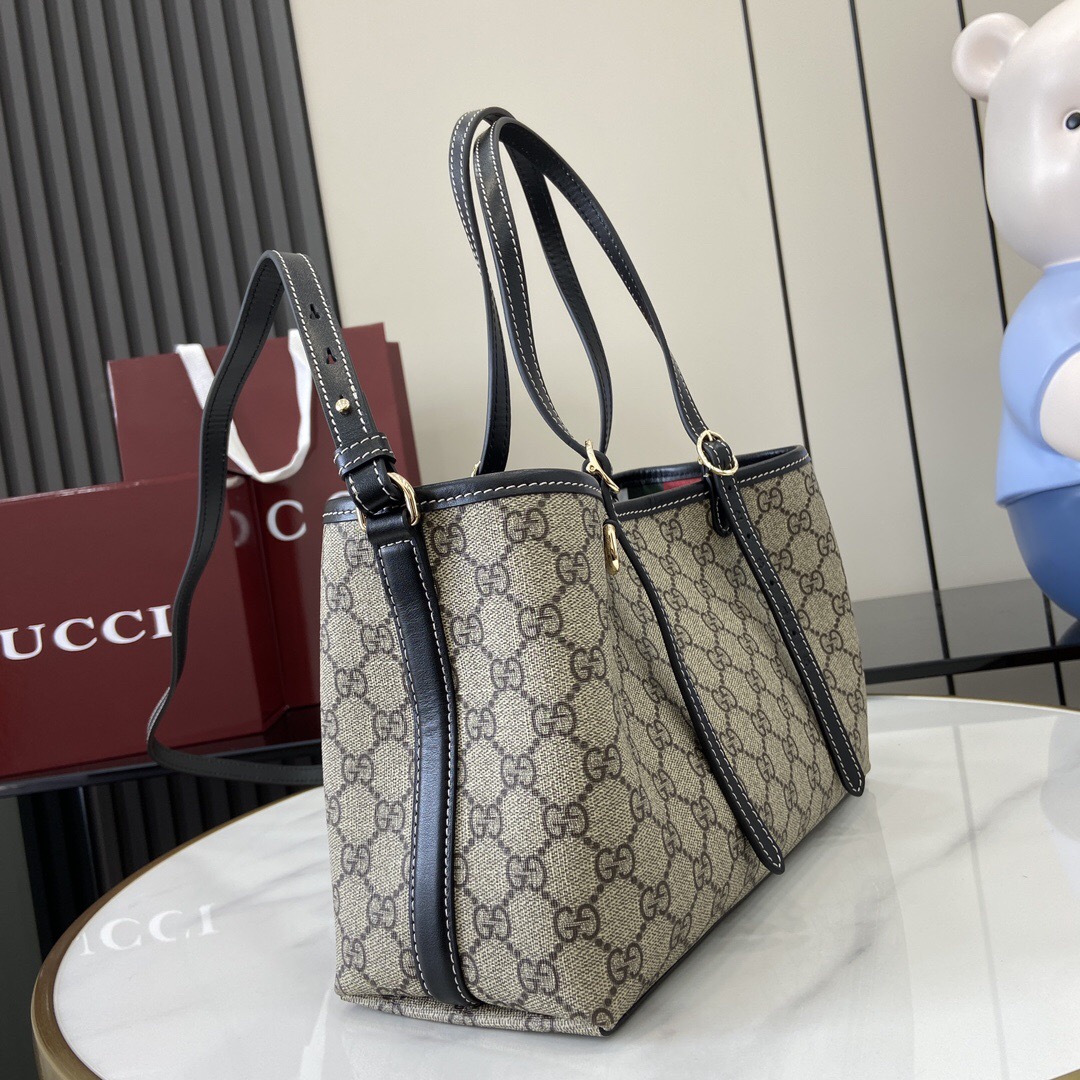 Gucci GG Emblem Women Shopping Bags Size 30*18*11cm