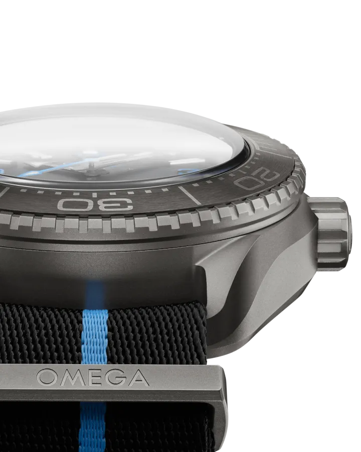 OMEGA SEAMASTER PLANET OCEAN 6000M 45.5 MM, TITANIUM ON NATO STRAP